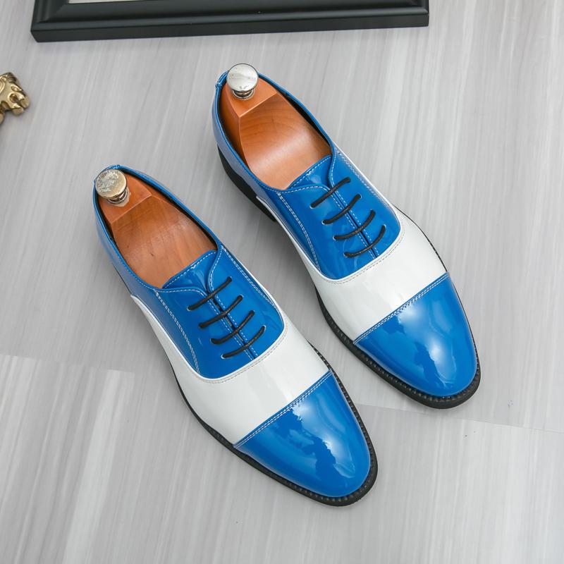 

Fashion Business Men Formal Leather Shoes Men Lace-up Business Office Fashionable Elegant Leather Shoes Banquet Shoes 38-46 Men Shoes 46