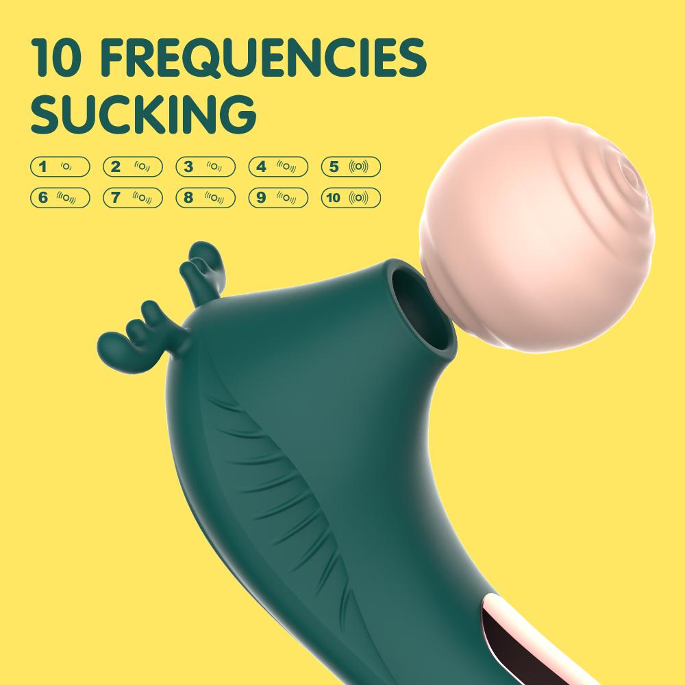 Deer Vagina Stimulator Sucker Vibrator For Women Nipple Clit Stimulator Sex Toy for Adults Masturbator G Spot Sucking Stimulation Erotic Toy Adult 18+