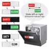New Acrylic Dishwasher Cleaning Sign Slide Shutter Design Easy To Read Room Cleaning Tips Clean Dirty Sign Dishwasher Indicator