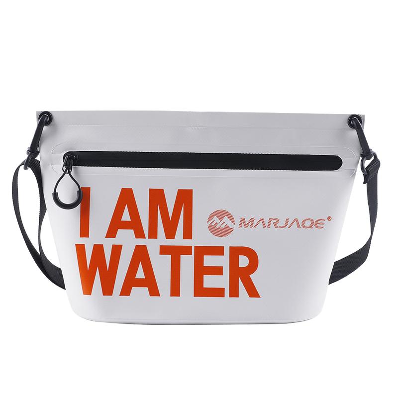 Waterproof Mobile Phone Bags with Zipper PVC Swimming Shoulder Pack High-Capacity Multifunctional Storable for Camping Travel