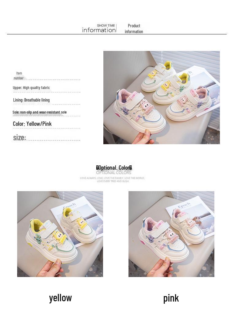 Spring/Autumn 2025 Kids' Soft-Soled Low-Top Canvas Sneakers - New Style for Boys and Girls