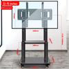 Mobile TV Stand with Wheels: All-in-One Teaching and Conference Tablet Shelf