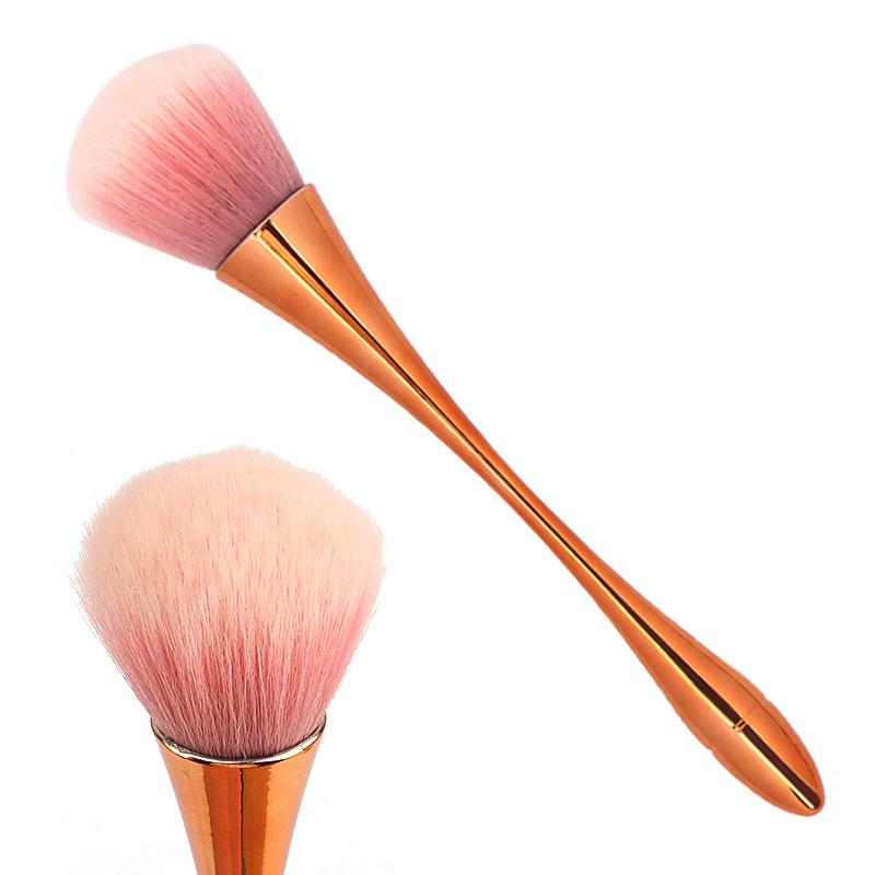 1pcs Cosmetic Brush Loose Powder Brush Oversized Highlighting Brush Blush Brush Soft Hair Makeup Fixing Powder Puff Beauty Tools