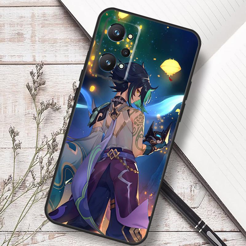 Xiao Genshin Impact For Realme GT 7 Pro 6 5 GT 6T C67 C61 C55 C53 C51 C21Y C25S C75 10 11 12 13 14 Pro Plus Case