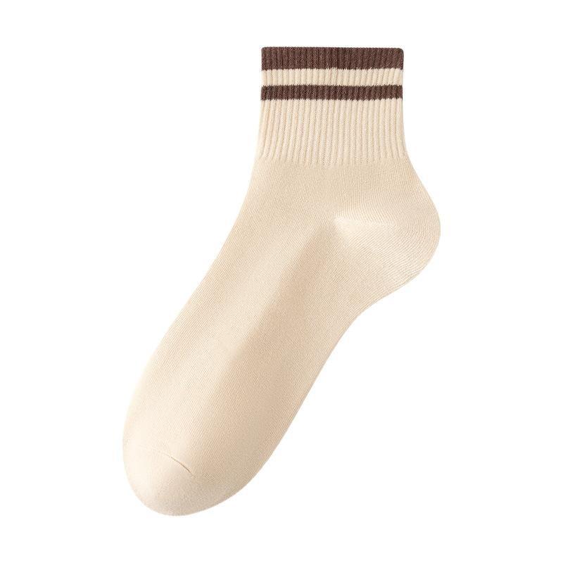 

Японские майларовые полосатые короткие носки мужские короткие носки летние тонкие мужские носки до щиколотки студенческие носки One size