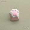 Adorable Cat Paw Silicone Keycap for Mechanical Keyboards - Universal Cross Switch & Nail Art Tool