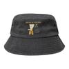 Unisex Distressed Denim Washed Bucket Hat Angine De Poitrine Canadian Band Headwear Fishing FisherUnisex Cap Session Hats Gifts