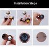 For Furniture Anti-pry Peephole Door Viewer HD Glass Lens Security Door Cat Eye Peek Peep Hole