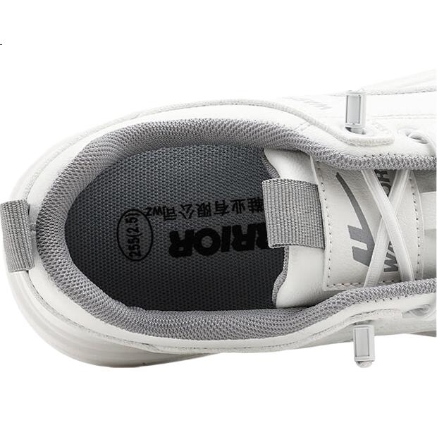 Warrior Sneakers for Men, Breathable Casual Shoes, Versatile White Shoes, WXP(WZ)-2786, Black, Size 41