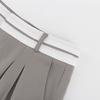 2022 European & American Autumn Slim Solid Color Casual Trousers - Niche Design