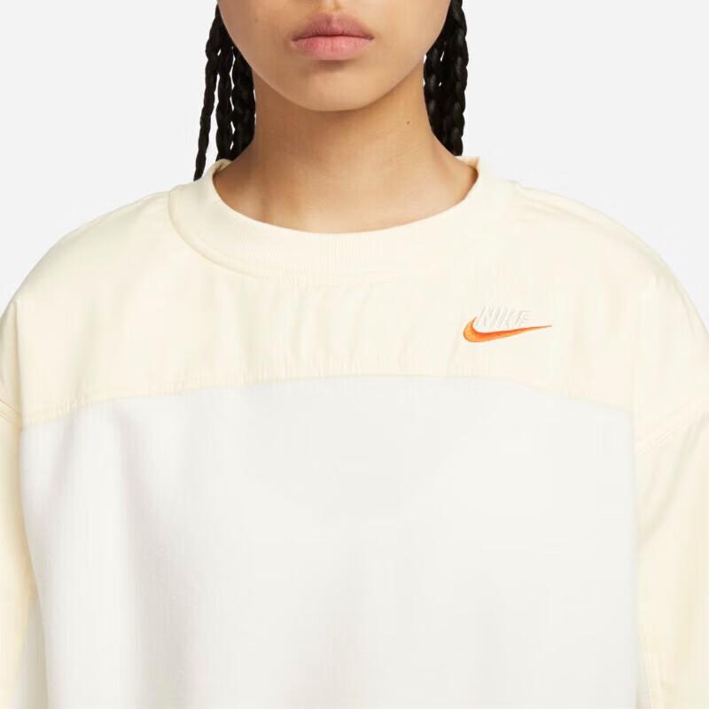 New Nike Sweatshirts Women's White FB8685-133