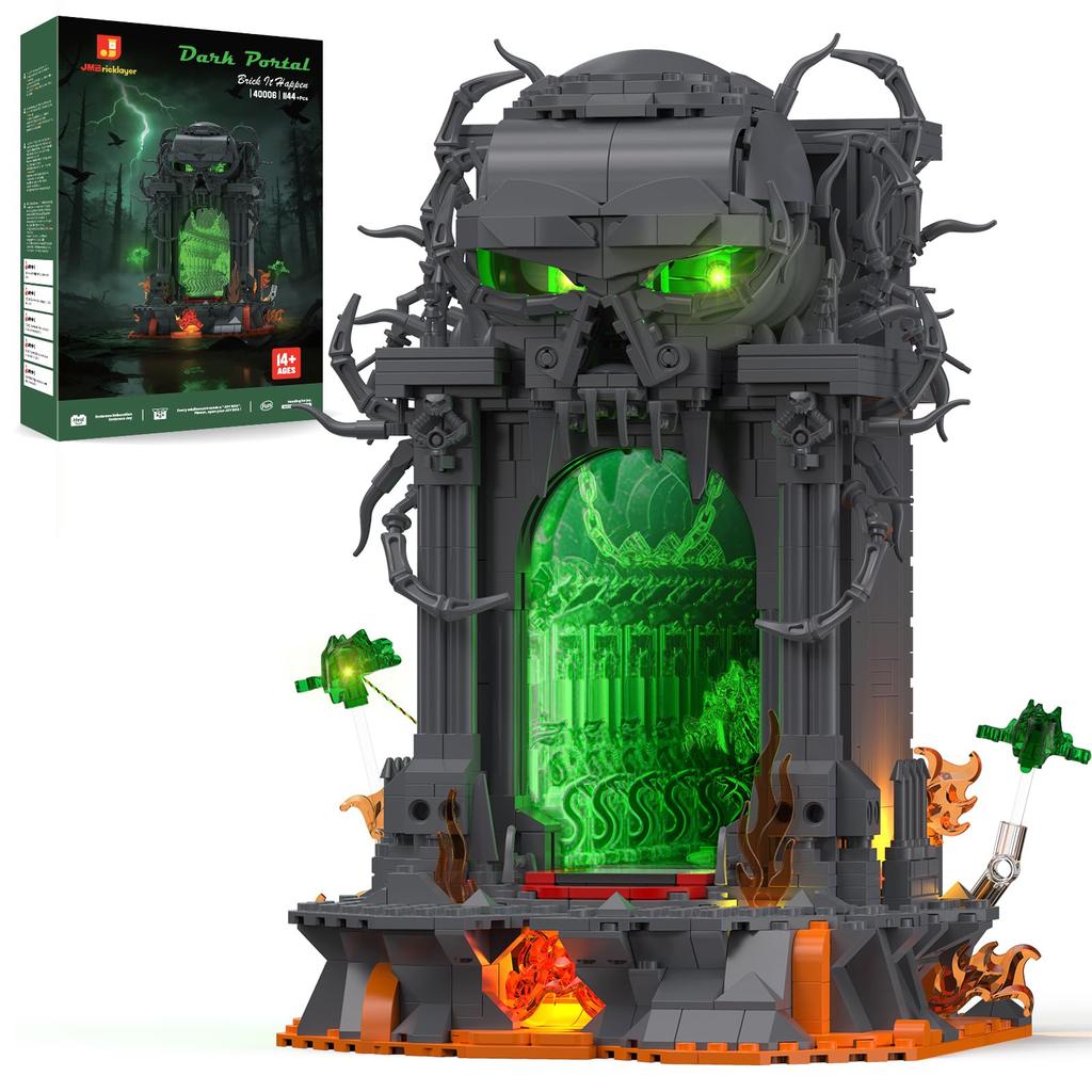 JMBricklayer Dark Portal 40006 LED Building Block Set Direct from Japan
