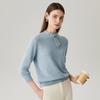 Zhaojun Women's Half-Turtleneck 100% Cashmere Sweater