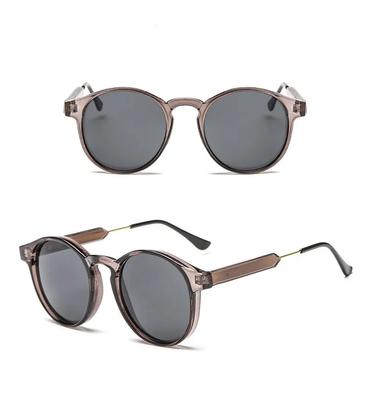 Sunglasses Retro Round Female Male Brand Design Transparent Female Sunglasses Men And Women Sunglasses Uv400 2026
