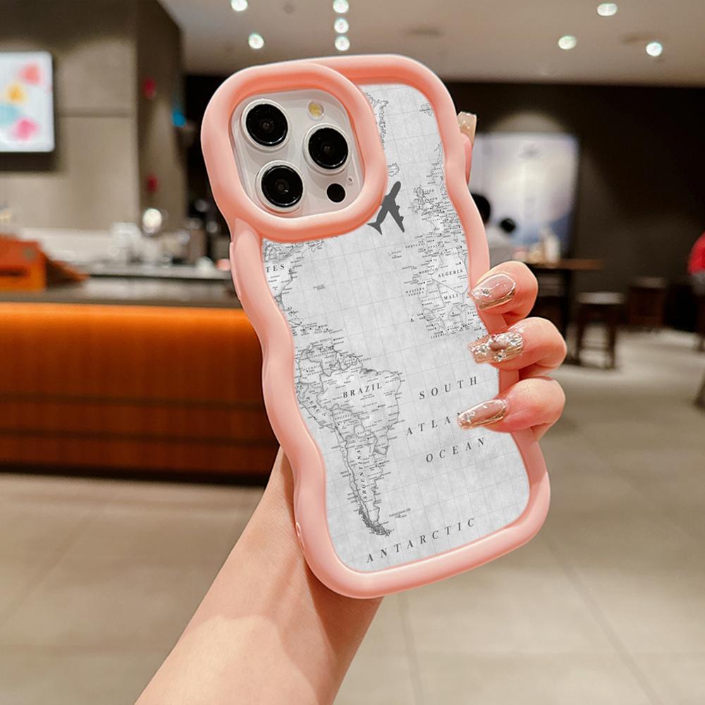 Ae89 Карта траектории самолета Защитные чехлы для телефонов для iPhone 14 13 Pro Max 11 — фото 19