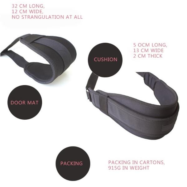 Door Swing with Seat Pad for Women Sex Swing SM Game Bondage Swing Spreader Leg Pad Adult Sex Game Products for Couple Sex Swing