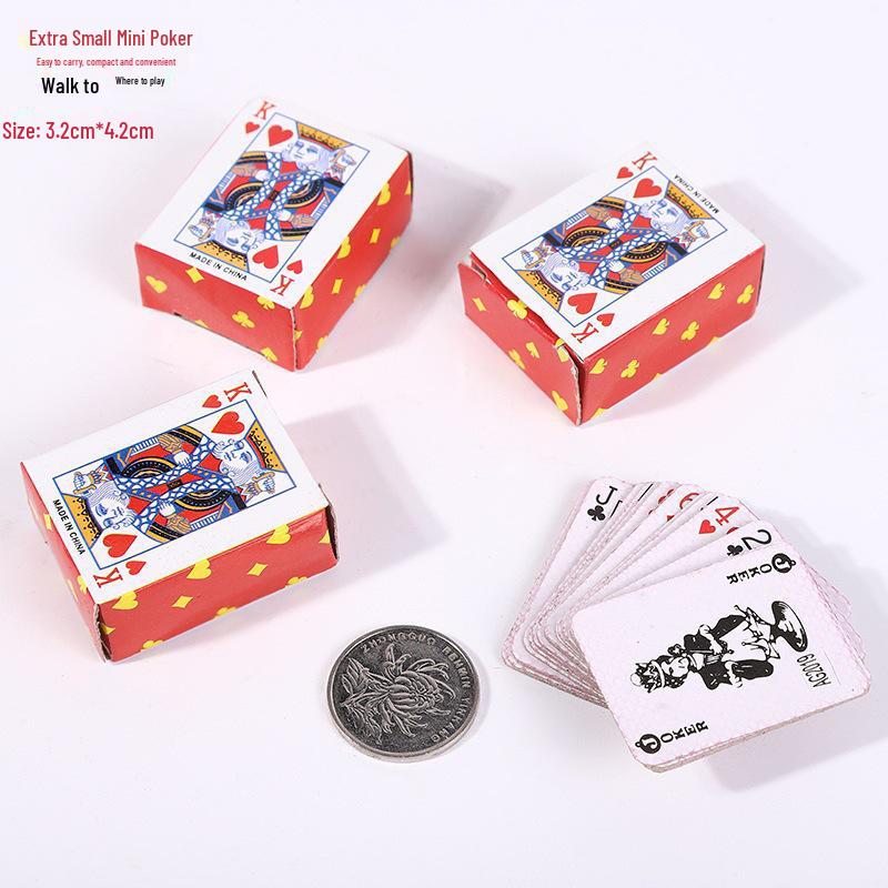 Mini Poker Travel Set: Cute, Compact, Cross-border Fun!