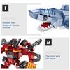 Non-Toxic Ocean Animals Building Block Diy Creative Assembly Crab Small Particle Toy Shark Lobster Robot Deformation For Kids Adults Gift