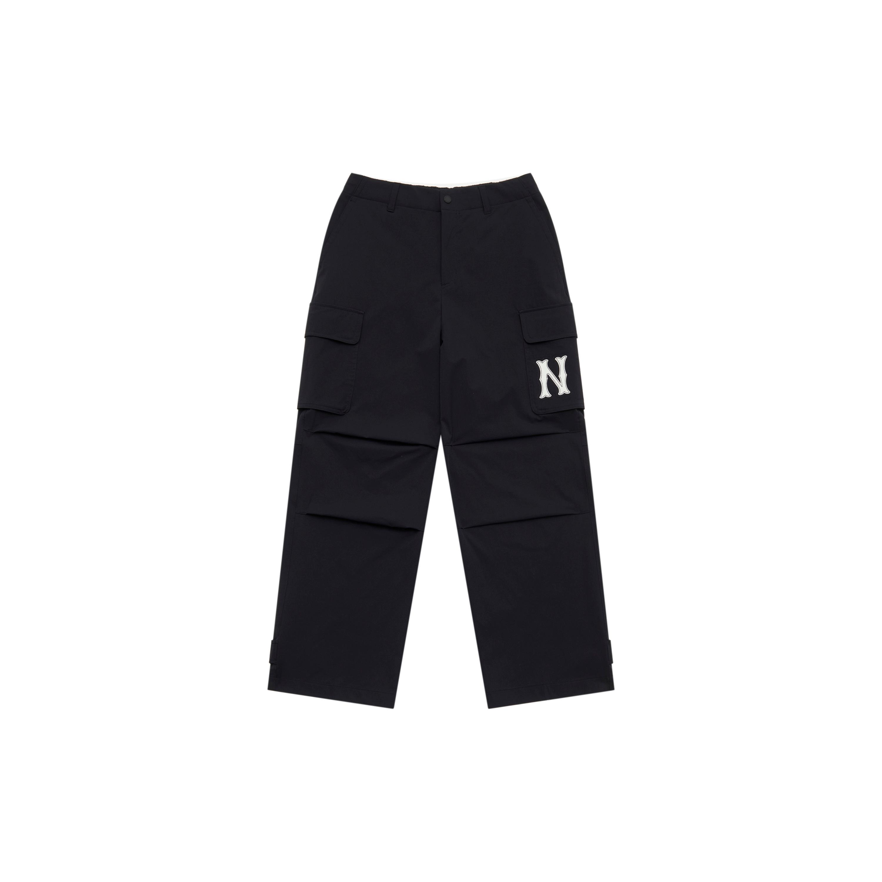 

New MLB New York Yankees Basic Collection SS25 Casual Pants Women s Black 3FWPB0151-50BKS M