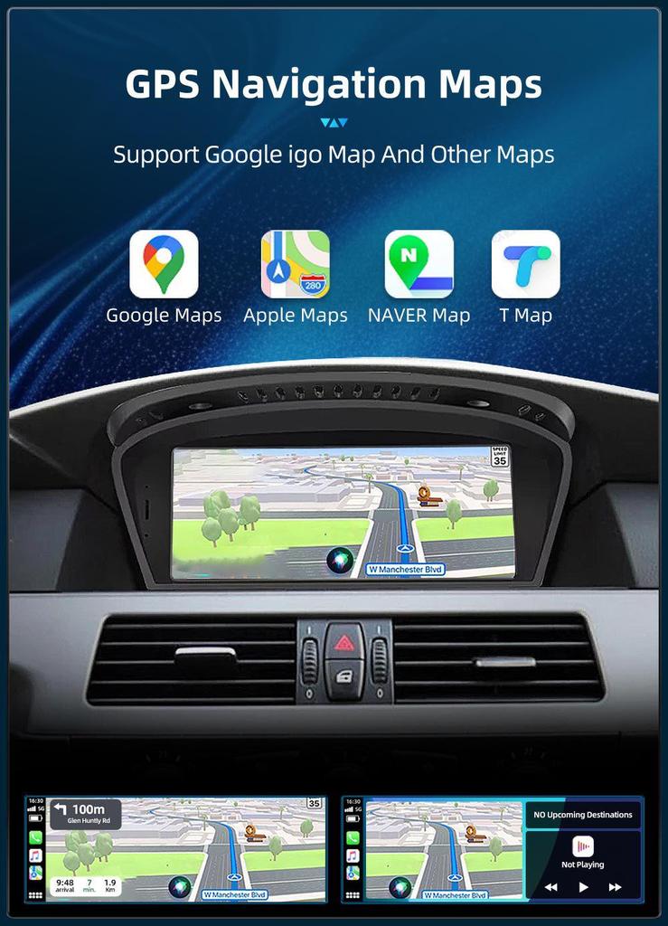 8.8" Large Screen GPS Navigation System for BMW X3 E90/E91/E92/E93