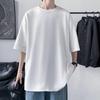 Baumwolle T-shirt für Männer Einfarbig 2024 Sommer T-shirts frauen Grundlegende T-shirt Casual Lose Kurzarm Tops Tees klassische Weibliche