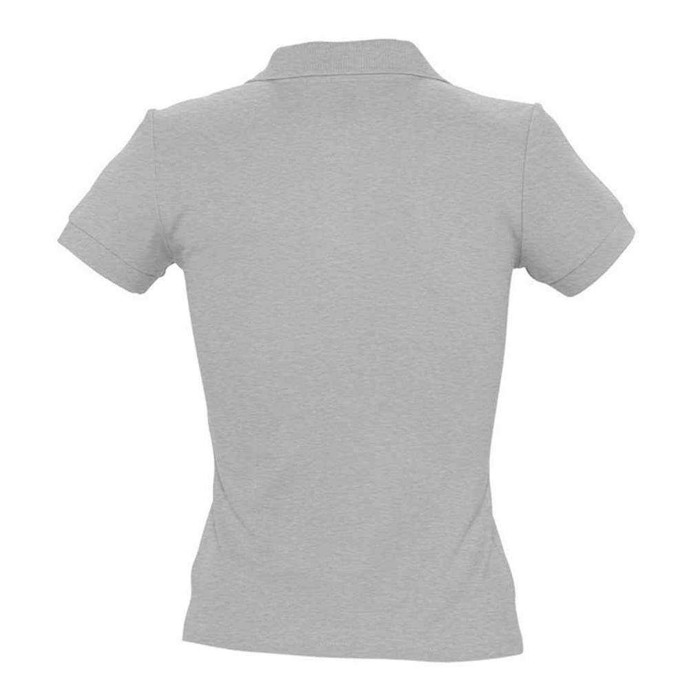 Womens/Ladies People Melange Polo Shirt