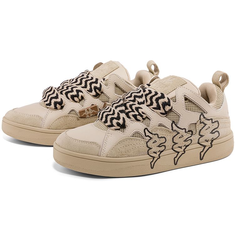 Kappa Casual Low-Top Skate Shoes Unisex sneaker Oxford-Brown K0CZ5CS20P-648
