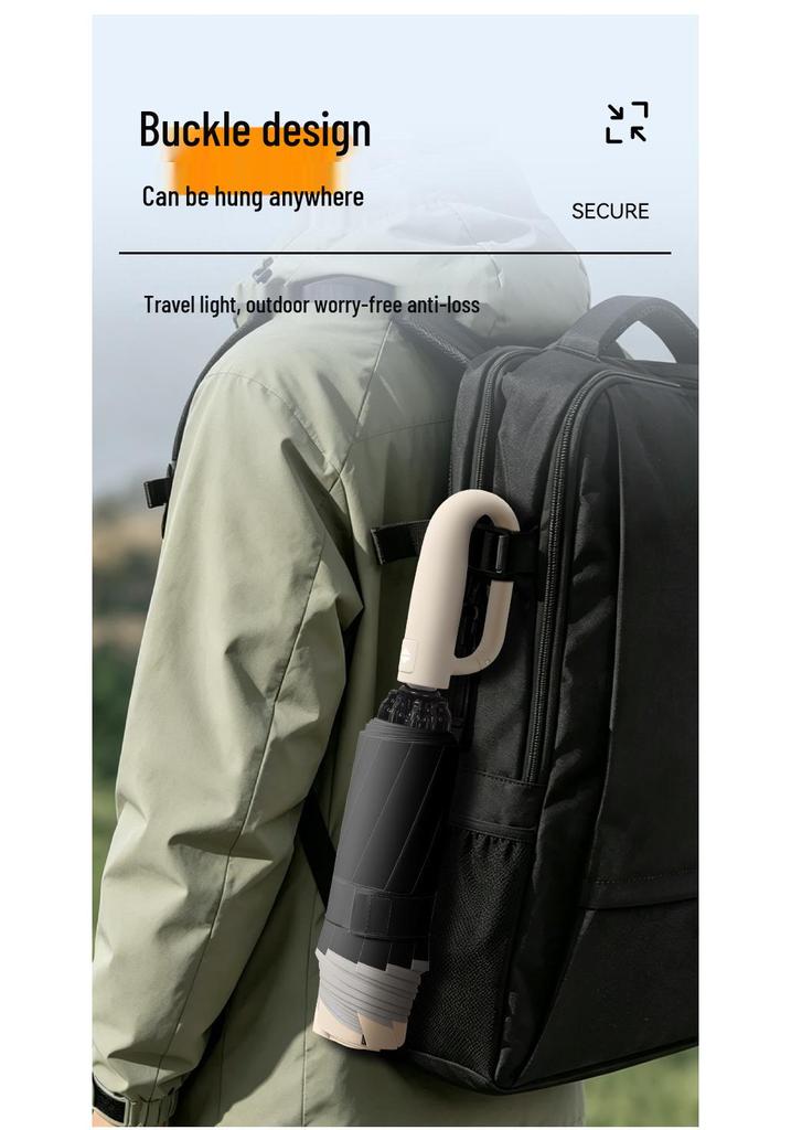 Automatic Reverse Fold Umbrella - Dual Use, Sun & Rain UV Protection, Ideal for Corporate Gifts and Advertising.