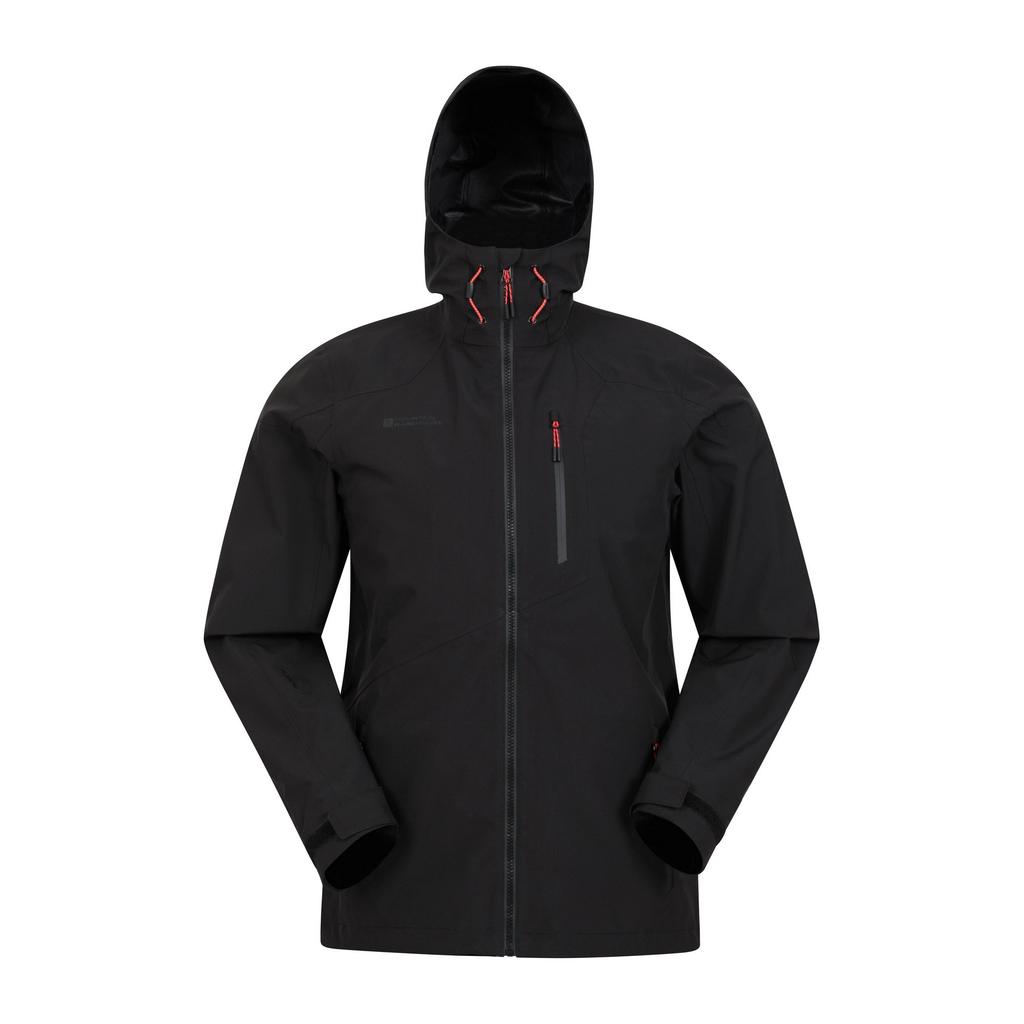 Mountain Warehouse Men's Bachill Three Layer Waterproof Jacket