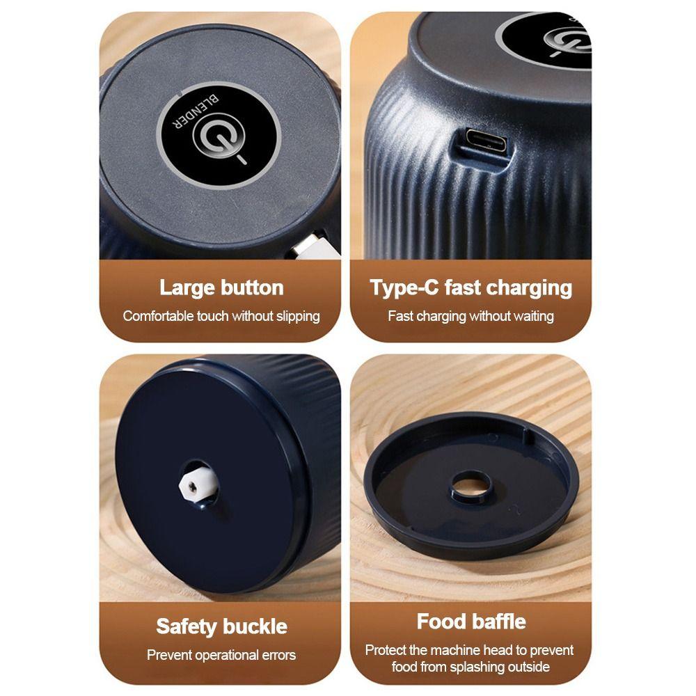 350ml Electric Garlic Chopper Wireless Food Chopper Portable Garlic Masher  Kitchen