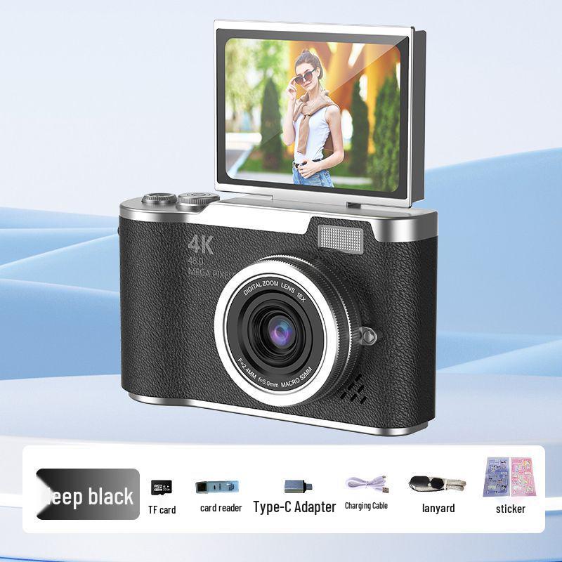 Cross-Border HD Digital Mini Camera for Students - Retro CCD Children's Party and Travel Photographer.