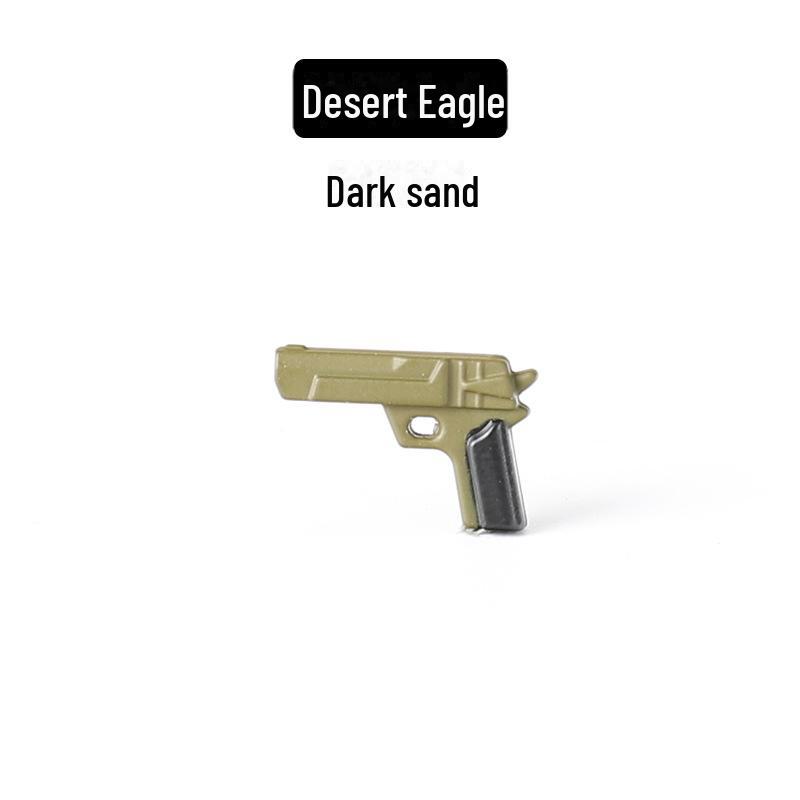 

«Набор фигурок военного собрания»: Цветное оружие, пластиковые аксессуары, настольная модель для песка