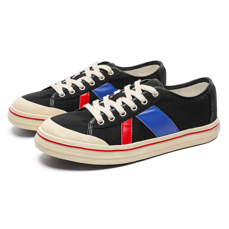 YRZL Men's Canvas Shoes Lightweight Comfortable Casual Sneakers for Men Walking Shoes Slip Resistant Breathable Outdoor Footwear