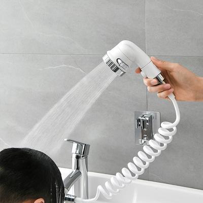 Handheld Faucet Extender Shower Head For Home Bathroom Kitchen Faucet Adapter Nozzle 3 Mode Shower Head Bathroom Accessories