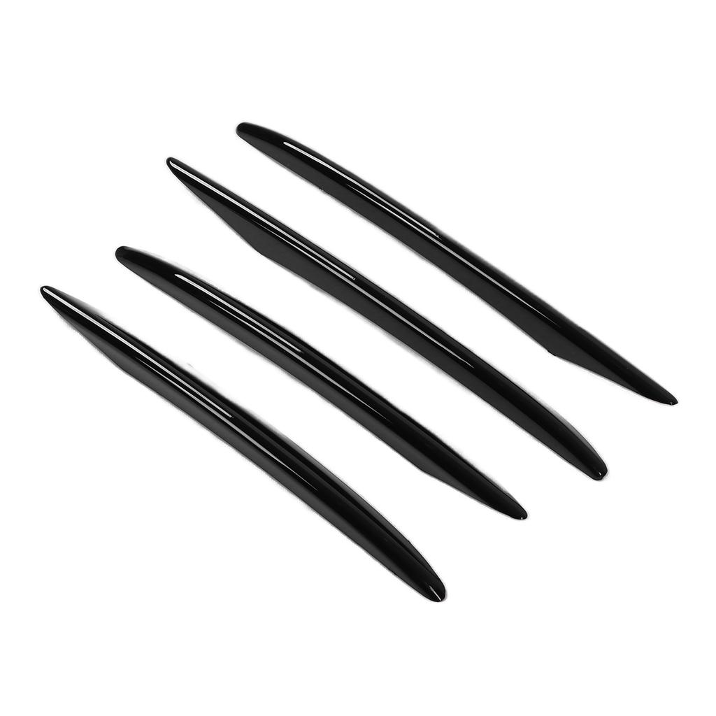 Front Bumper Canard Fin Grille Trim Replacement for MercedesBenz EClass W213 AMG Line 20162020