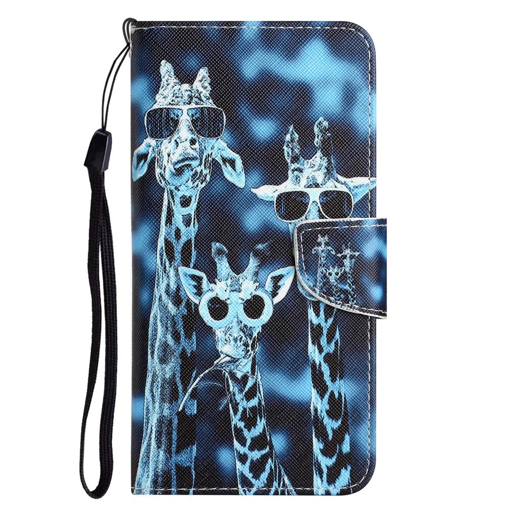 Leather Flip Phone Case For Samsung Galaxy A12 A22 A22S A32 A34 A52 A52S A54 5G Cat Butterfly Painted Wallet Card Holder Cover