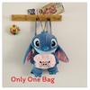 Soft Girls Cartoon Plush Backpack With Zipper Closure For Travel Casual