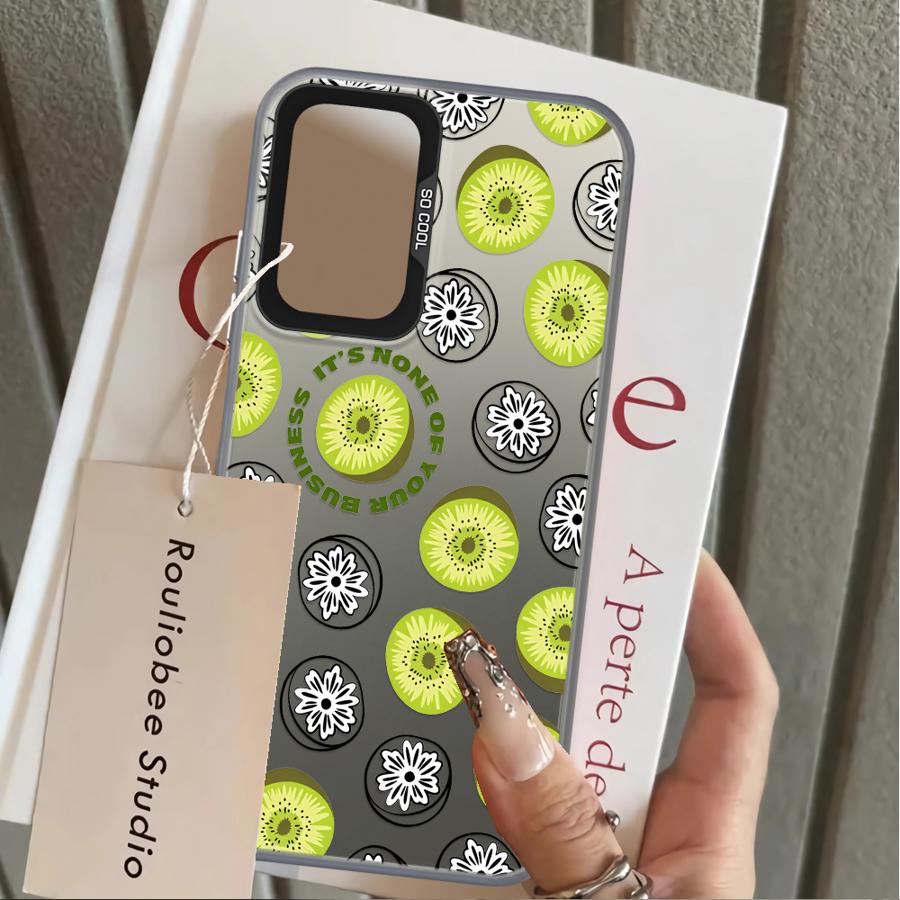 Case for Samsung Galaxy A31 A13 A14 A34 A15 A16 A21s A23 A35 A12 A24 A25 A17 A20s A26 Phone Cover Delicious Fruits