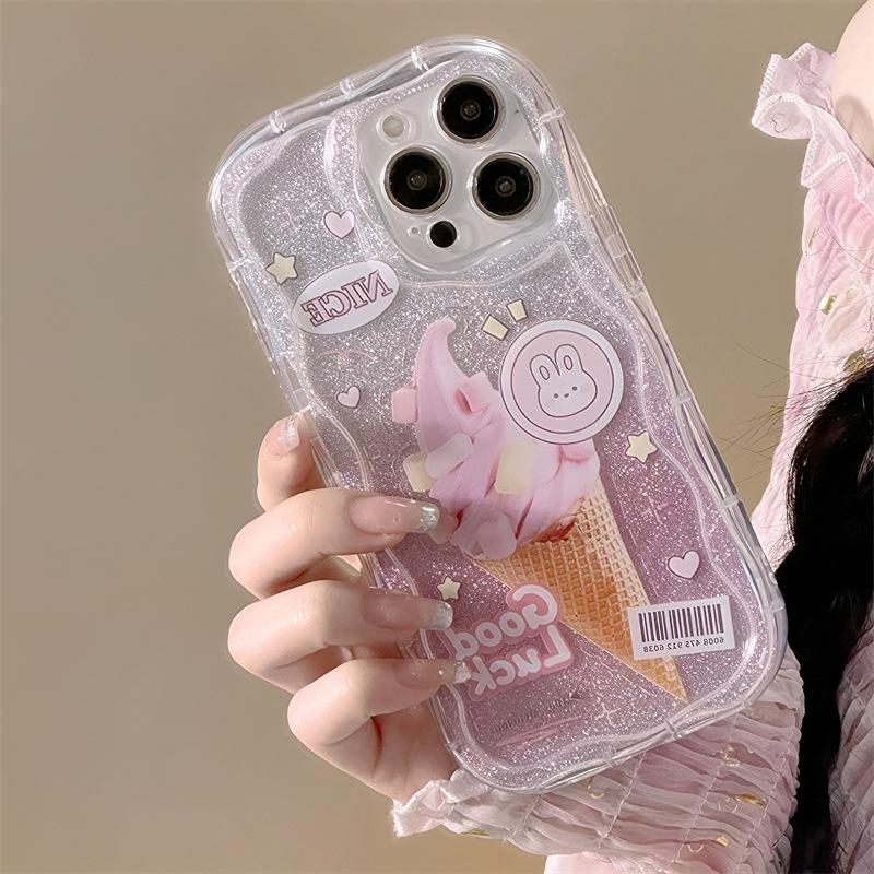 Krémový vzor pouzdro na mobil s náramkem pro iPhone 11 Pro Max/14/13 Pro od Zhitai