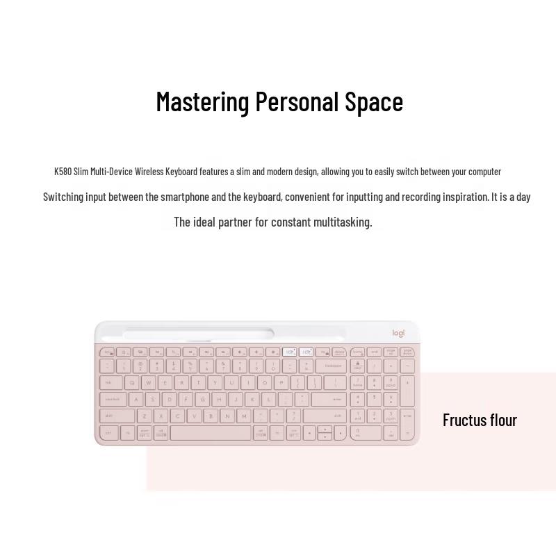 Logitech K580 Wireless Bluetooth Slim Keyboard