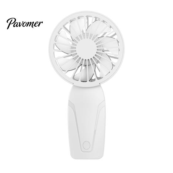 Mini USB Fan Small Personal Speed Adjustable Strong Airflow Low Energy-efficient Portable Noise Rechargeable Compact Cooling