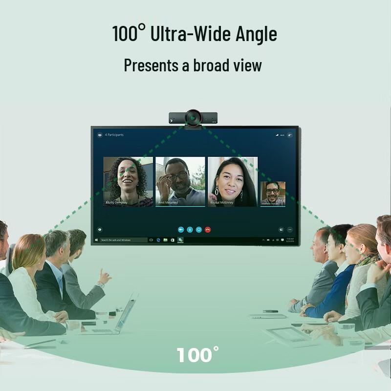 WISHIDE Wide-Angle HD Video Conference Camera (CN version)