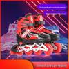 WEZHO Adjustable Inline Roller Skates with Flashing Wheels