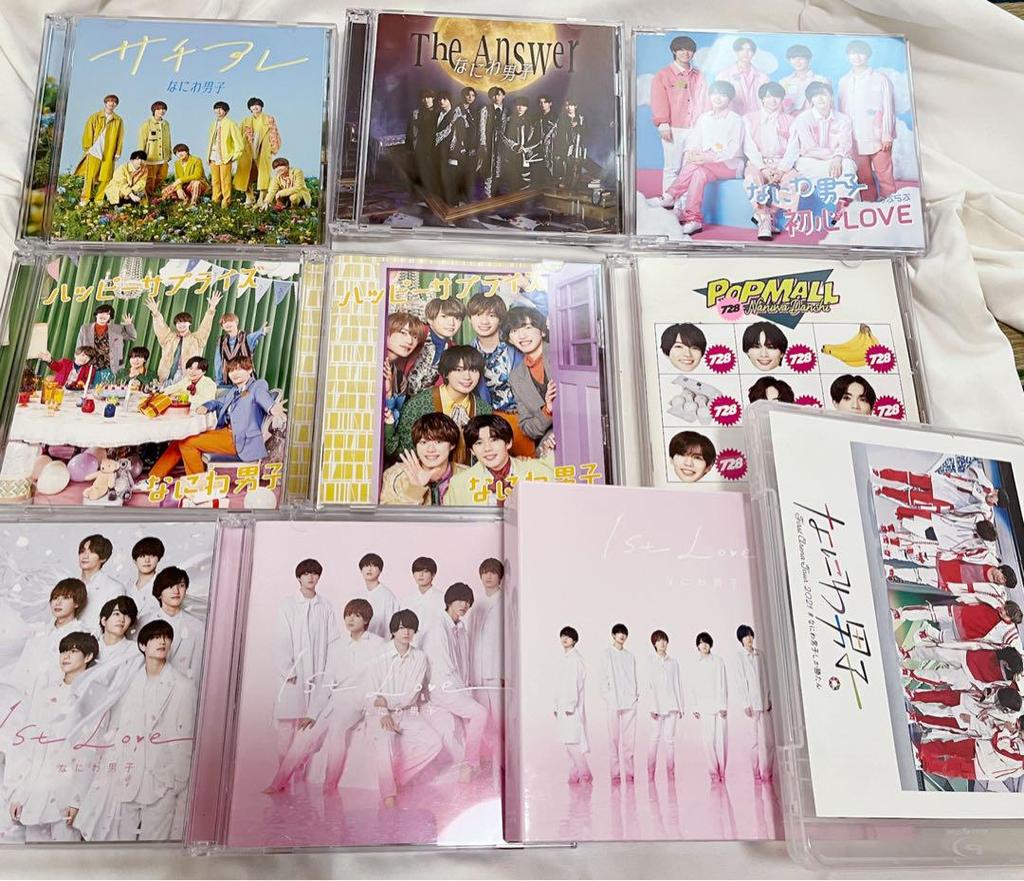 [USED] Naniwa Danshi CD Blu-ray 10-piece set