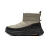 Li Ning Zheng Rong Lite Abriebfest Stoßdämpfend Rutschfest Fleece Warm Vielseitig Retro Dicke Sohle Modetrend Kurze Schneestiefel AGLV285-4