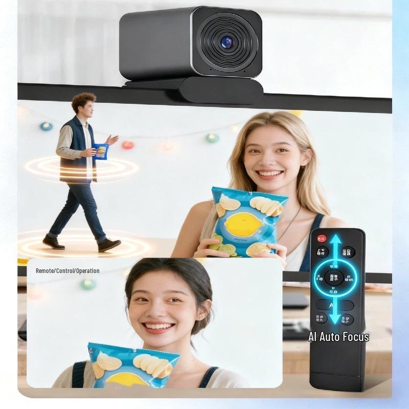 AI MEGA 4K Ultra HD Professional Live Streaming Camera with Remote Control