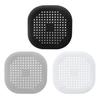3/5/10Pcs Floor Drain Mat Easy Installation Effective Residue Filter Anti-clog Shower Drain Cover Leak-proof Drain Strainer