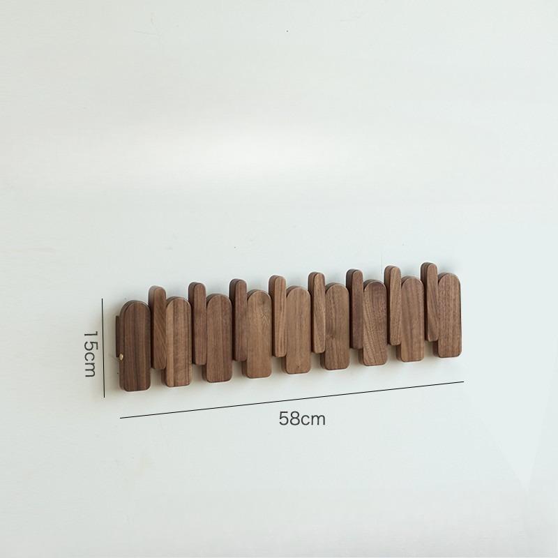 Wall Hanger Coat Rack Solid Wood Portable Organizer Hatstand Minimalist Interior Furniture Coat Rack Entrance Hall Design Racks