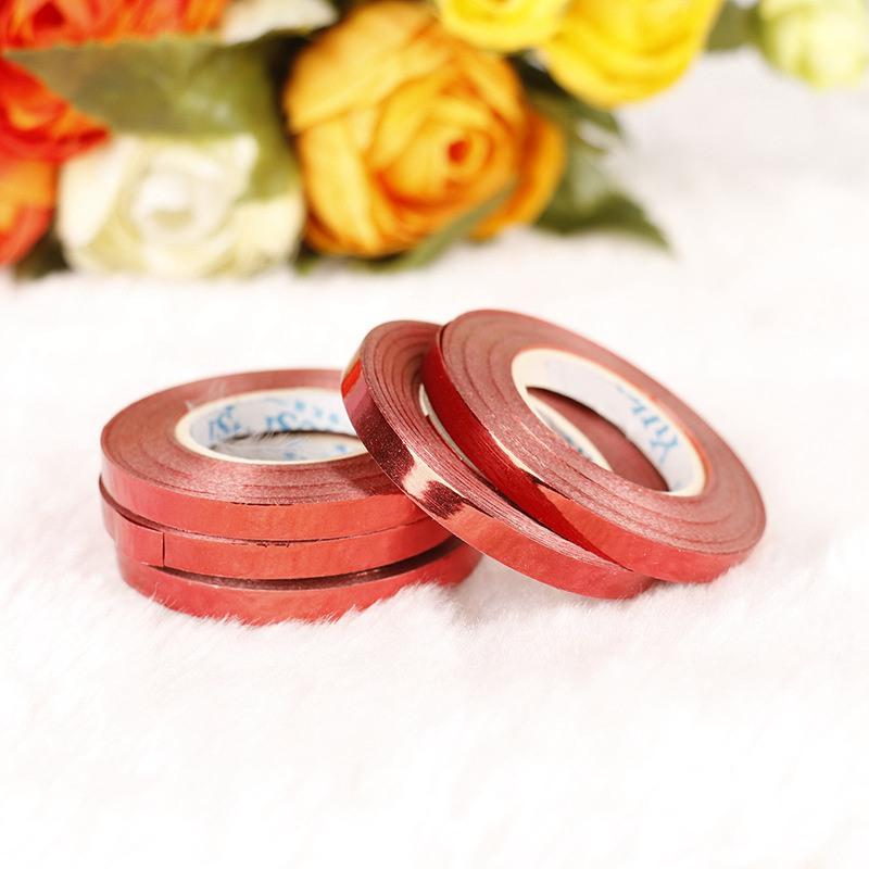 Ceremony Decoration Ribbon Party Wedding Tied Balloon Glossy 100PCS 10M Laser Supplies Wholesale Ribbon Colorful Circle