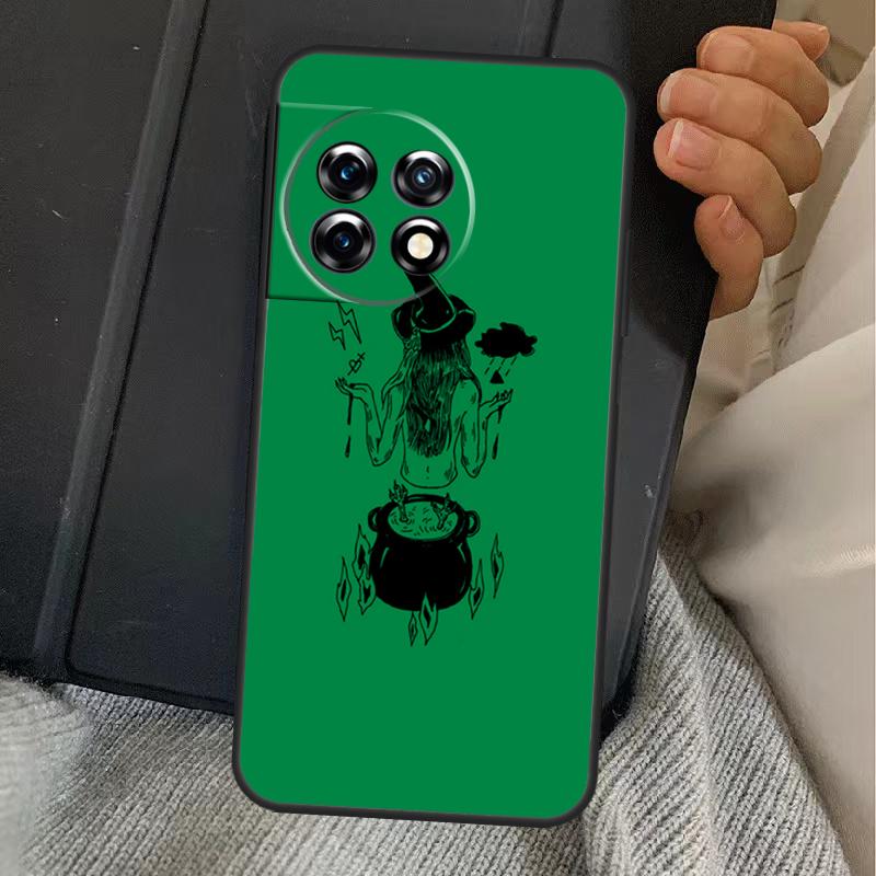 Witches Moon Witchy Mystery Totem Case For OnePlus 13T 10T 8T 10R 12R 13R 15 13 12 11 10 9 Nord CE 5 2 3 4 Lite N20 N30 Cover